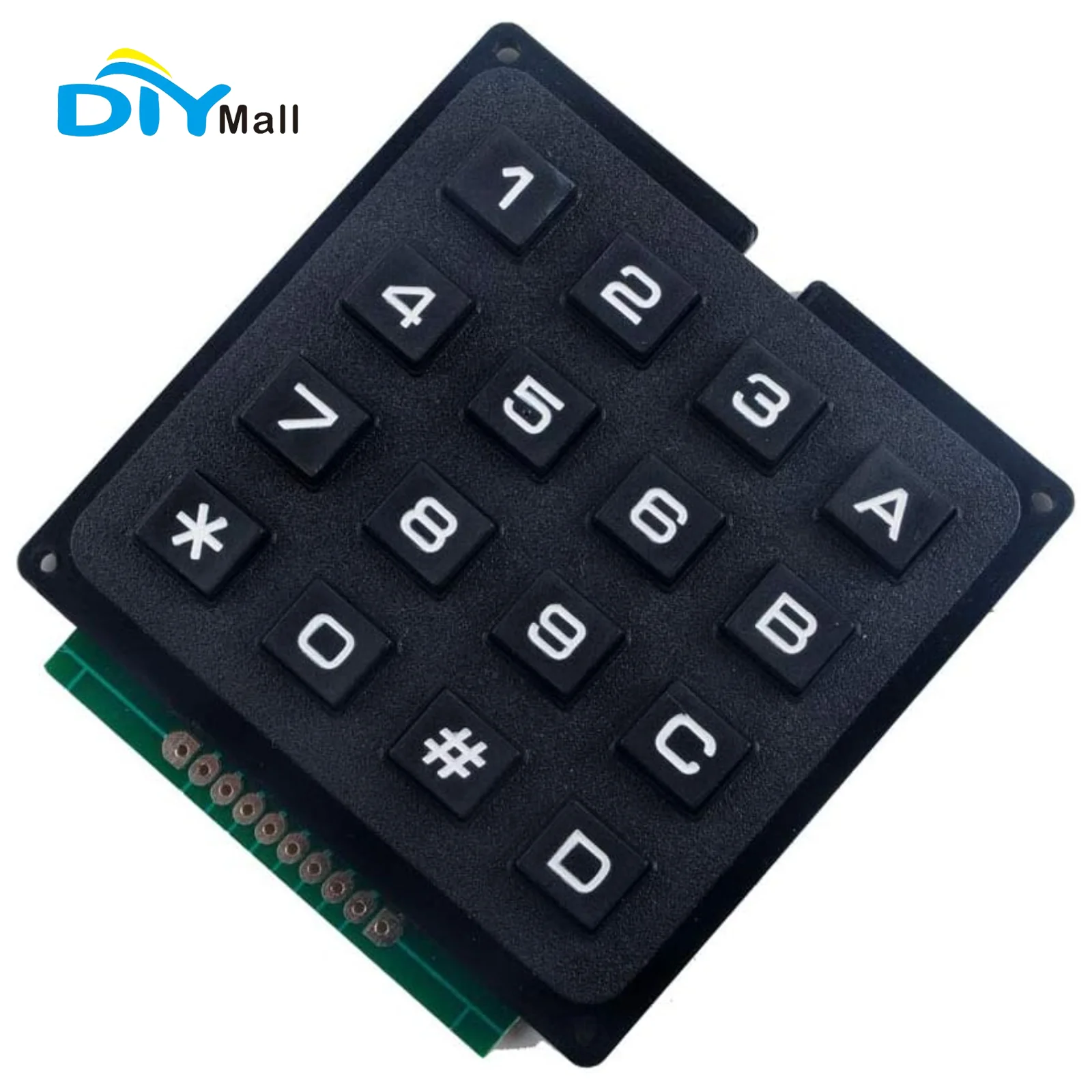 Home Automation Arduino - 4x4 Matrix-Membrantastatur 16-Tasten-Tastaturmodul für Arduino ESP32