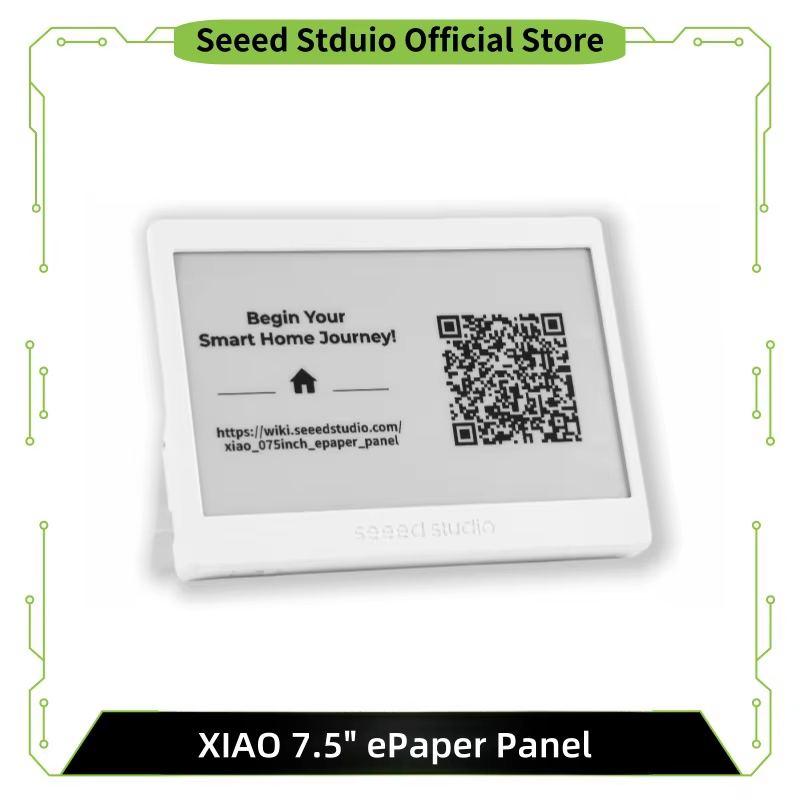 Home Automation Arduino - XIAO ESP32 ePaper Panel 7,5-Zoll-Bildschirm, E-Ink-Display,