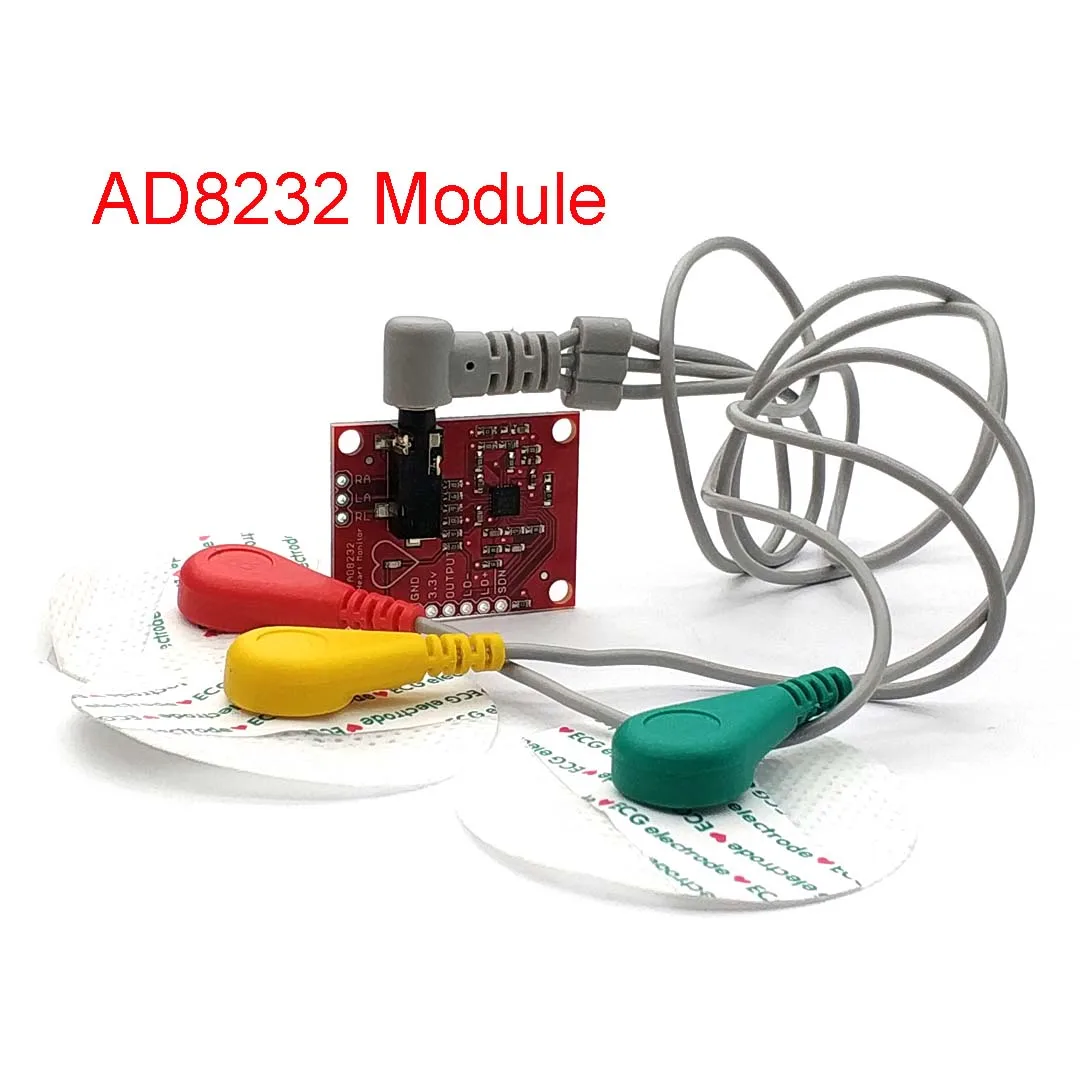 Home Automation Arduino - EKG-Modul AD8232 EKG-Messung Pulse Heart EKG-Überwachungssensormodul-Kit