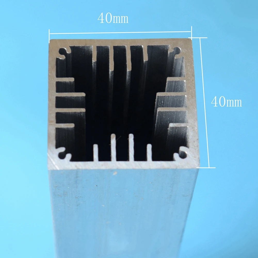 Home Automation System Diy - 1 Stück 40x40mm Aluminium-Quadrat-Kühlkörper CPU-Kühlblech zur