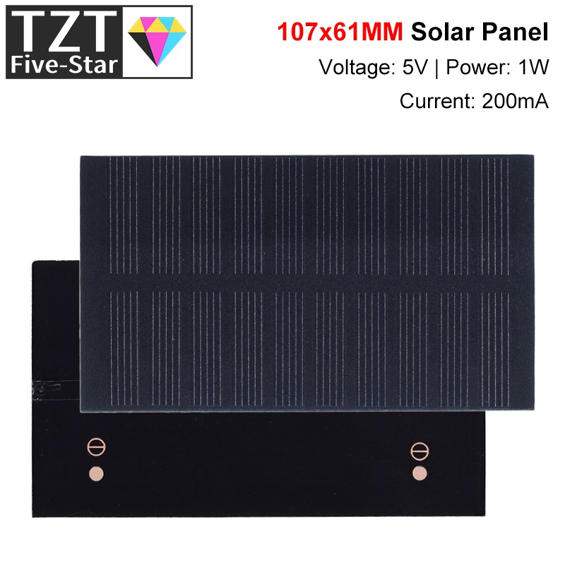 Home Automation System Diy - Smart elektronik Solar Panel 1W 5V