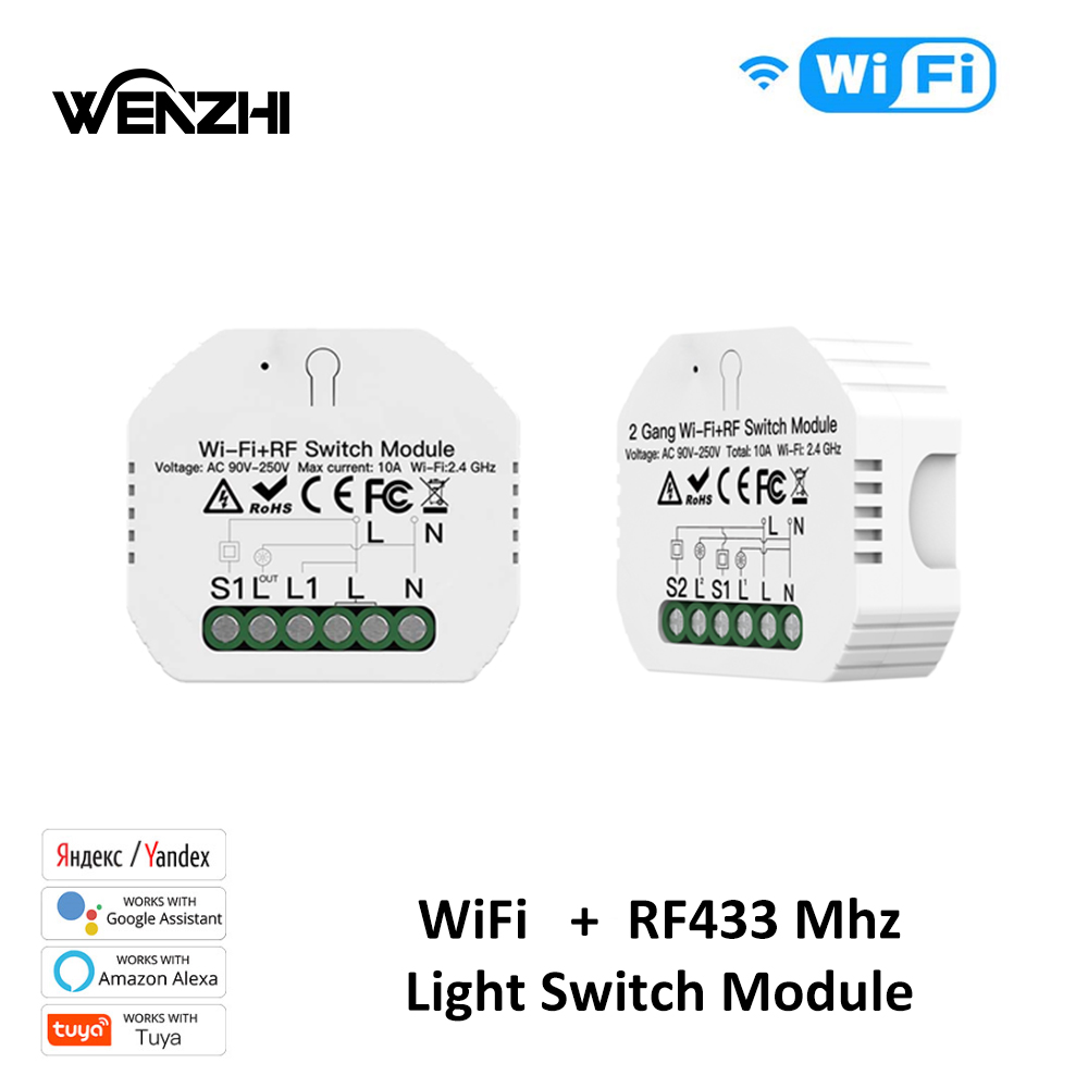 Home Automation Panel Diy - 1/2 Gang Licht Schalter DIY Modul