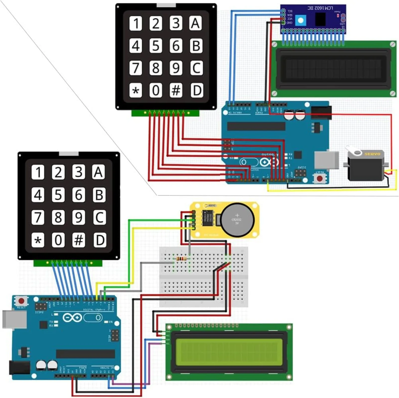 4x4 Matrix-Membrantastatur 16- – Home Automation Arduino Bewertung und Preis