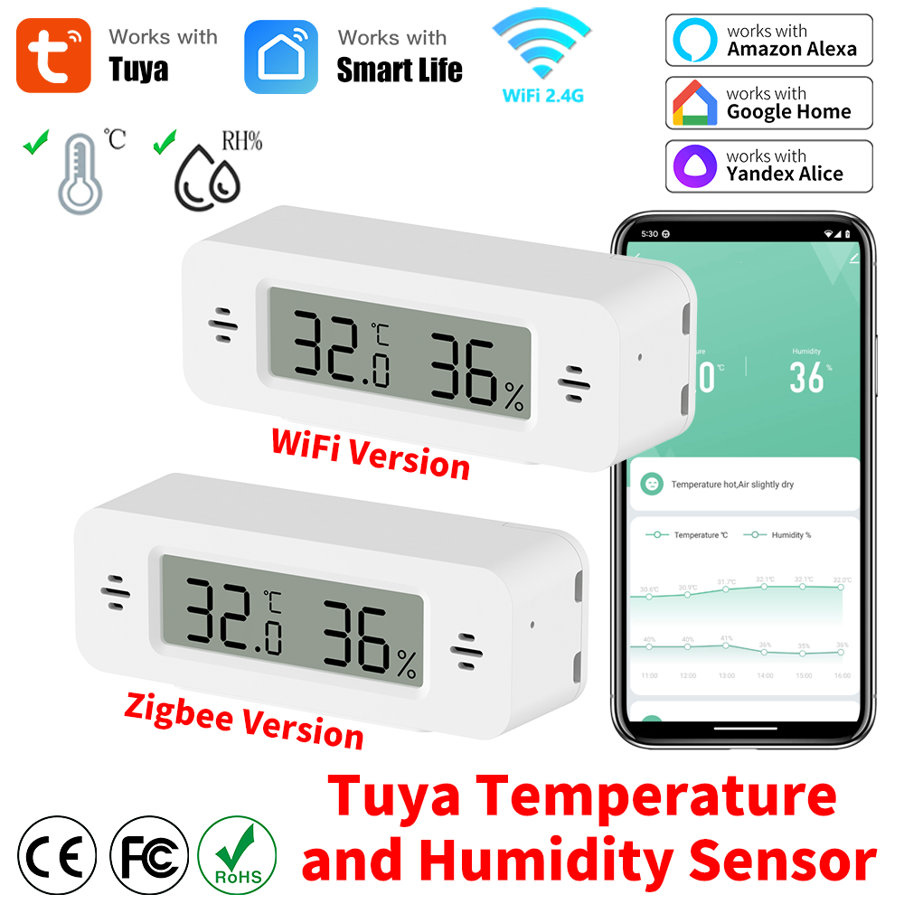 Tuya WiFi/Zigbee Temperatur-Fe – Home Automation Technology Bewertung und Preis