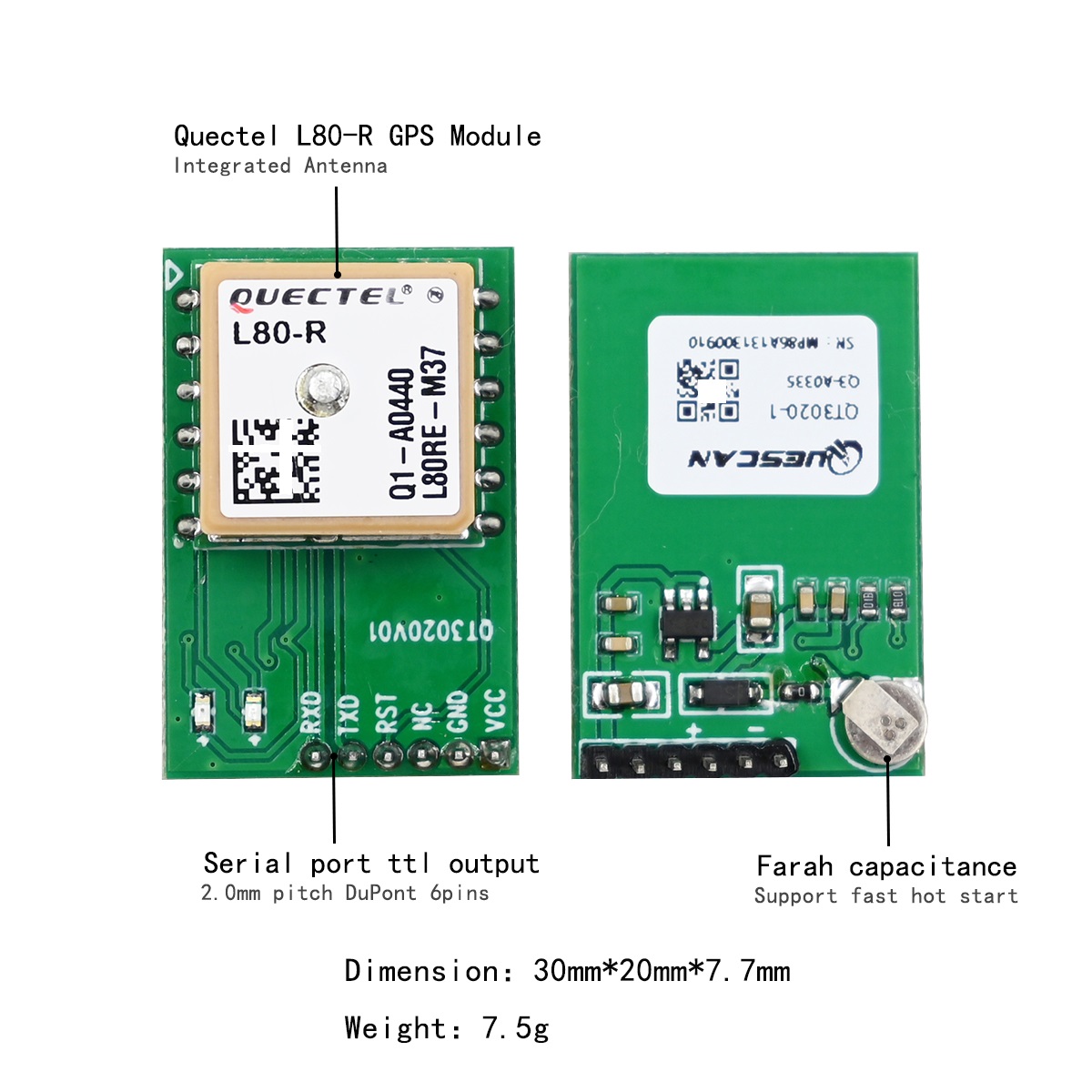 Quectel L80-R L80RE-M37 seriel – Home Automation Arduino Bewertung und Preis