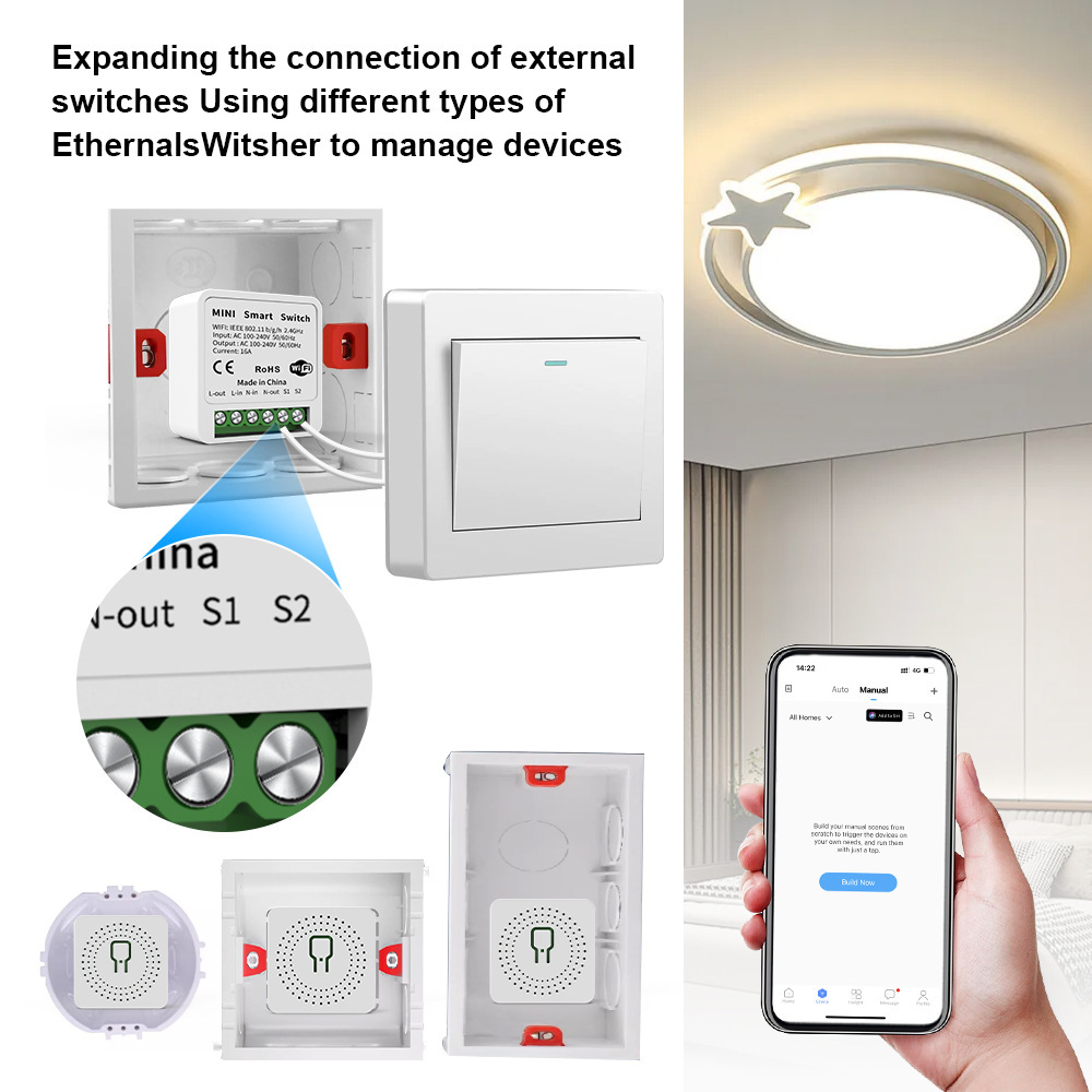 Smart Home WLAN-Relaismodul 16 – Diy Smart Home Automation Devices Bewertung und Preis