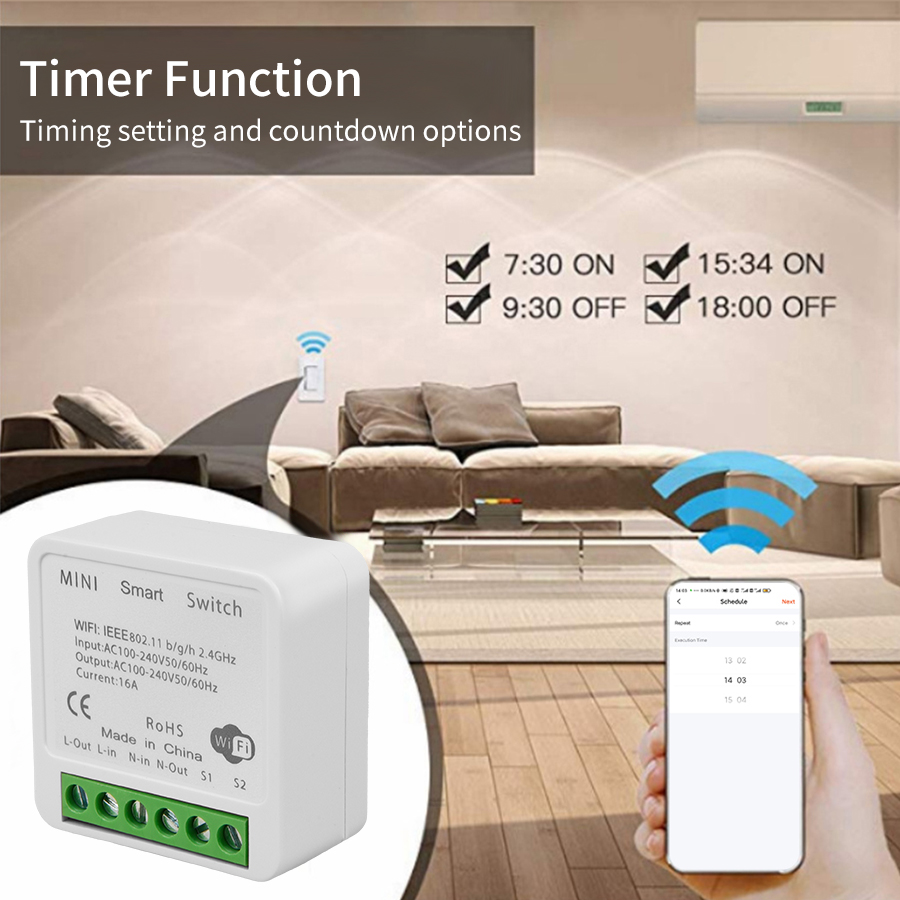2-Wege Mini DIY Smart Switch T – Home Automation Diy Bewertung und Preis